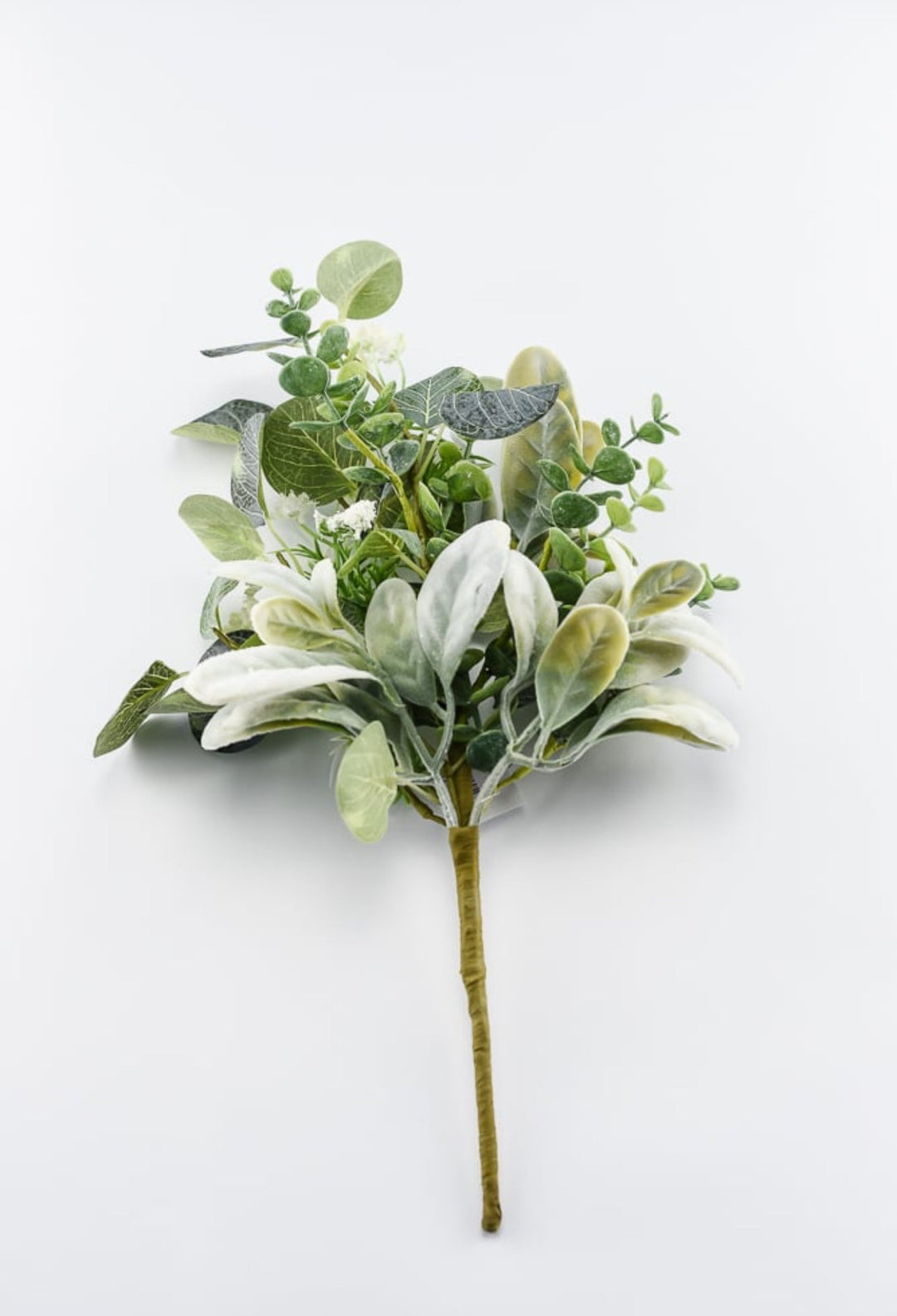 mixed lambs ear and eucalyptus greenery bush - Greenery Marketgreenery64102