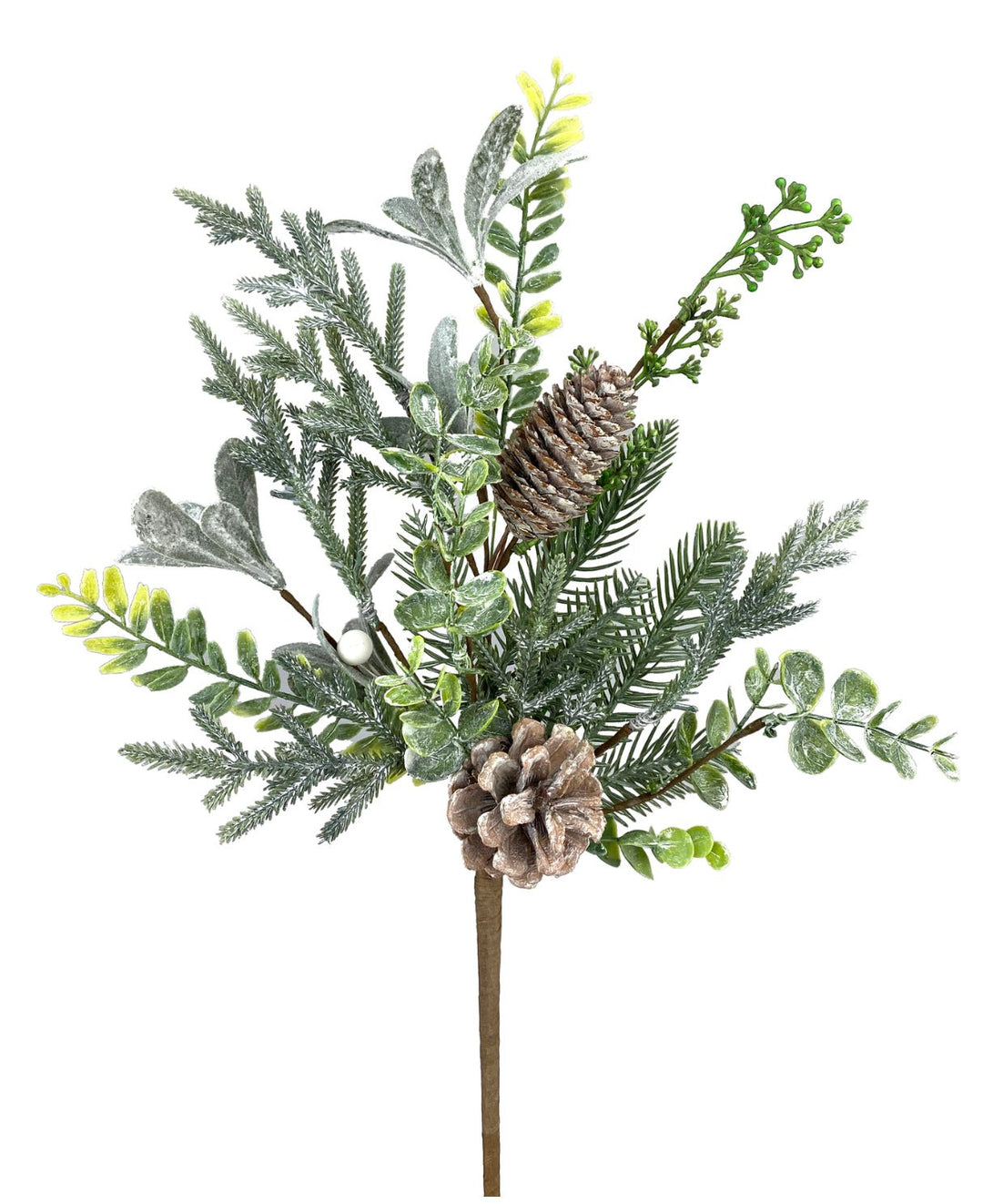 Mixed pine pick with mistletoe - Greenery Marketgreenery85311SP18