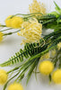 Mixed pompom alluim bush yellow - Greenery Marketartificial flowers83360-yel