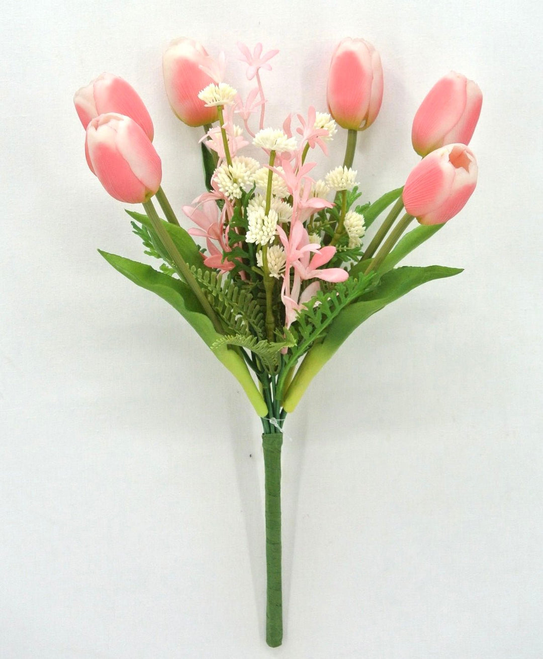 Mixed Tulip bouquet - pink - Greenery MarketArtificial Flora84302-pk