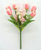Mixed Tulip bouquet - pink - Greenery MarketArtificial Flora84302-pk