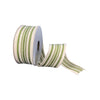 Moss green canvas stripe wired ribbon 1.5” - Greenery MarketWired ribbon6700109-29
