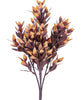 Multi toned brown fall leaf bush - Greenery MarketArtificial Flora2751120BR