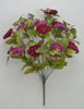 Mum bush - multi burgundy purple - Greenery Marketartificial flowers82956-BGLV