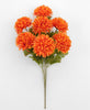 mum bush - orange - Greenery Marketartificial flowers83164-OR