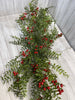 Nandina and red berries Crescent corner spray - Greenery MarketWreaths & Garlands25599