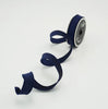 Navy blue shabby silk 1” farrisilk wired ribbon - Greenery MarketRibbons & TrimRk114-21