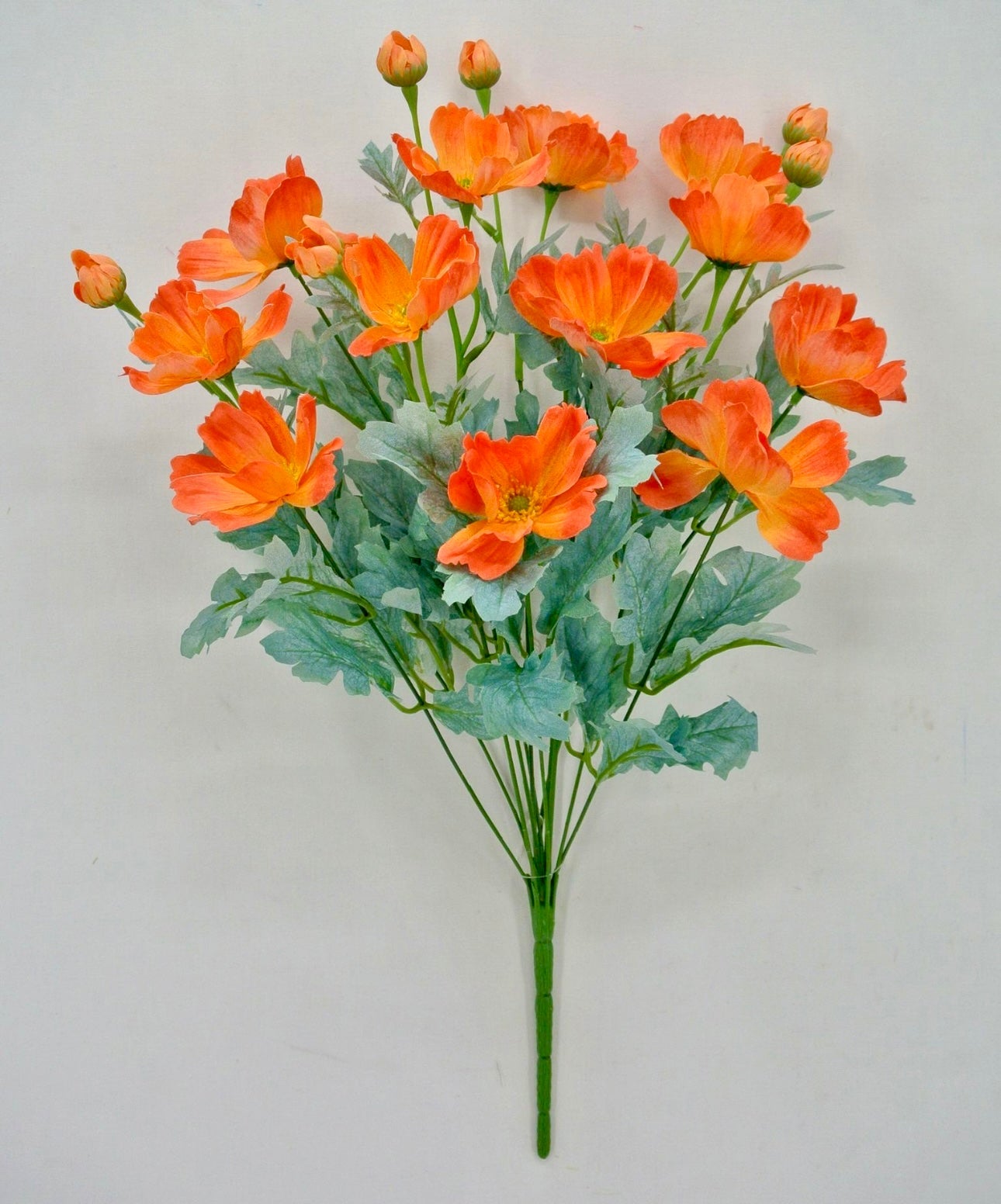 Orange cosmos artificial flower bush - Greenery MarketArtificial Flora84299-OR