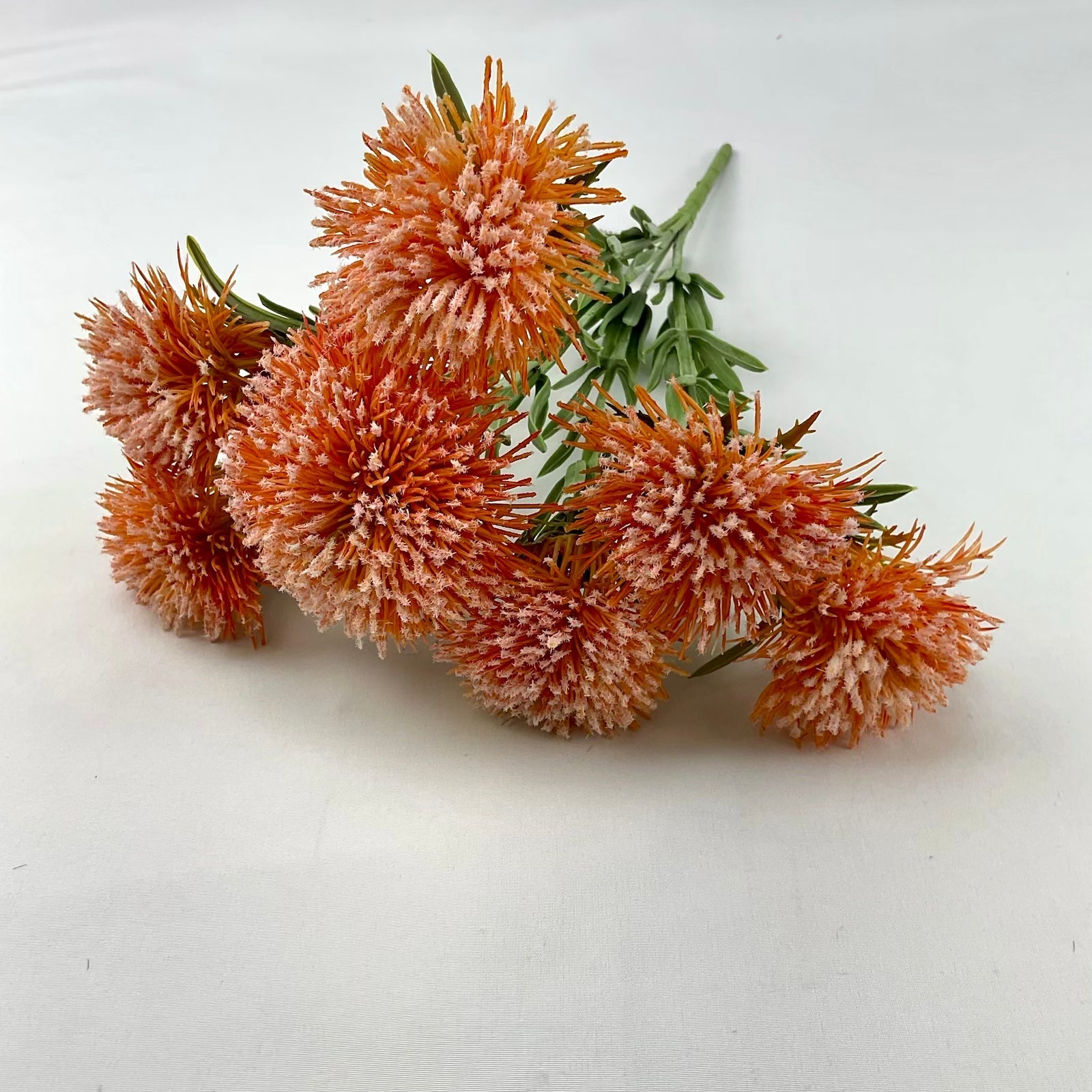 Orange thistle bush - Greenery Marketartificial flowers27016