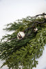 Ornament and iced cedar spray - Greenery MarketgreeneryXP1314-SV