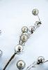 Ornament ball spray - platinum - Greenery MarketXg963-PT