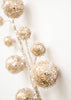 Ornament iced ball spray - Tiffany - Greenery MarketXg598-tif
