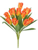 Parrot Tulip bush - orange - Greenery MarketArtificial Flora82526-OR