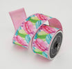 Pastel macaroons 2.5” farrisilk wired ribbon - Greenery MarketRibbons & TrimRK074-32