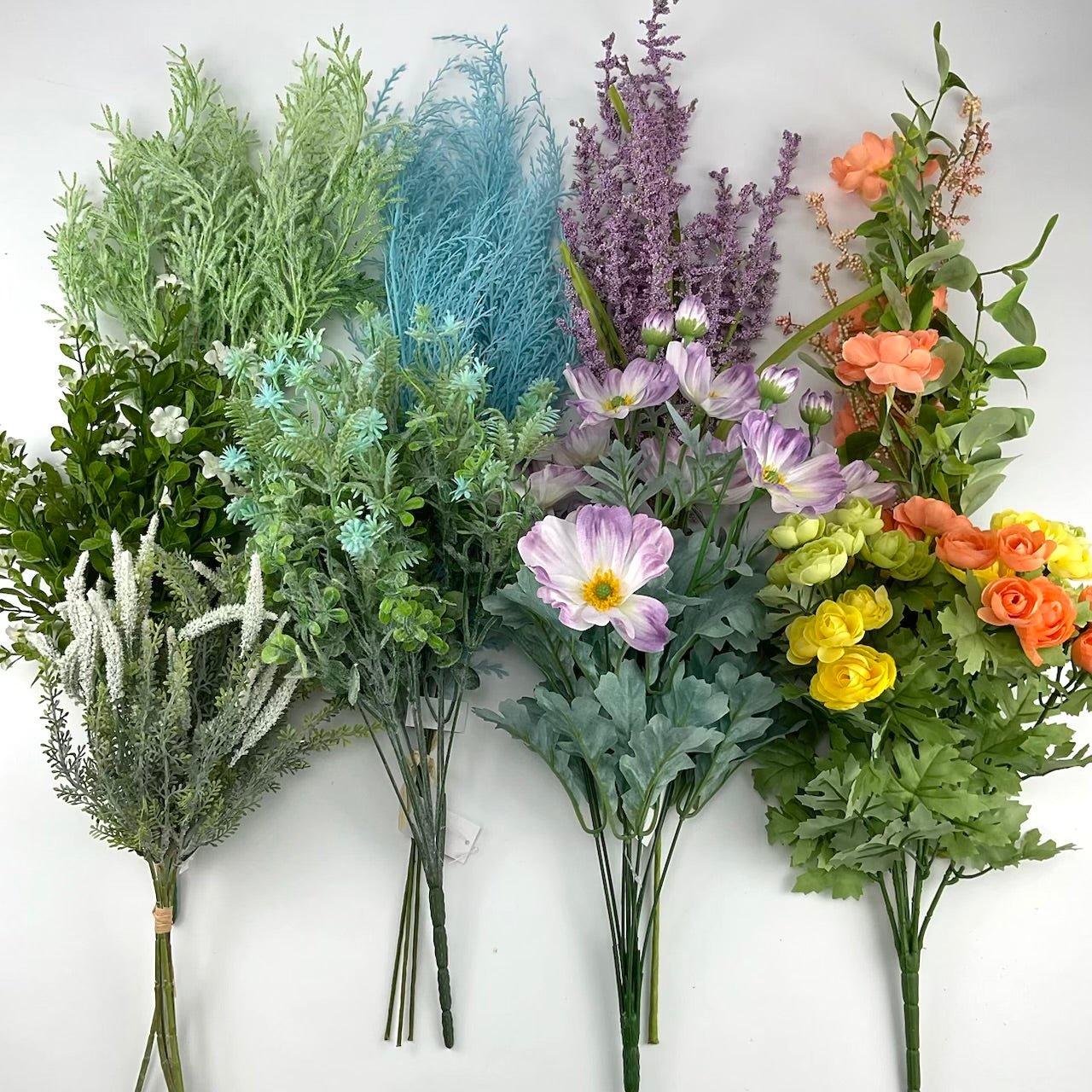 Peach,aqua,lavender, and green spring flowers and Easter discounted box - Greenery MarketPeachmintbox
