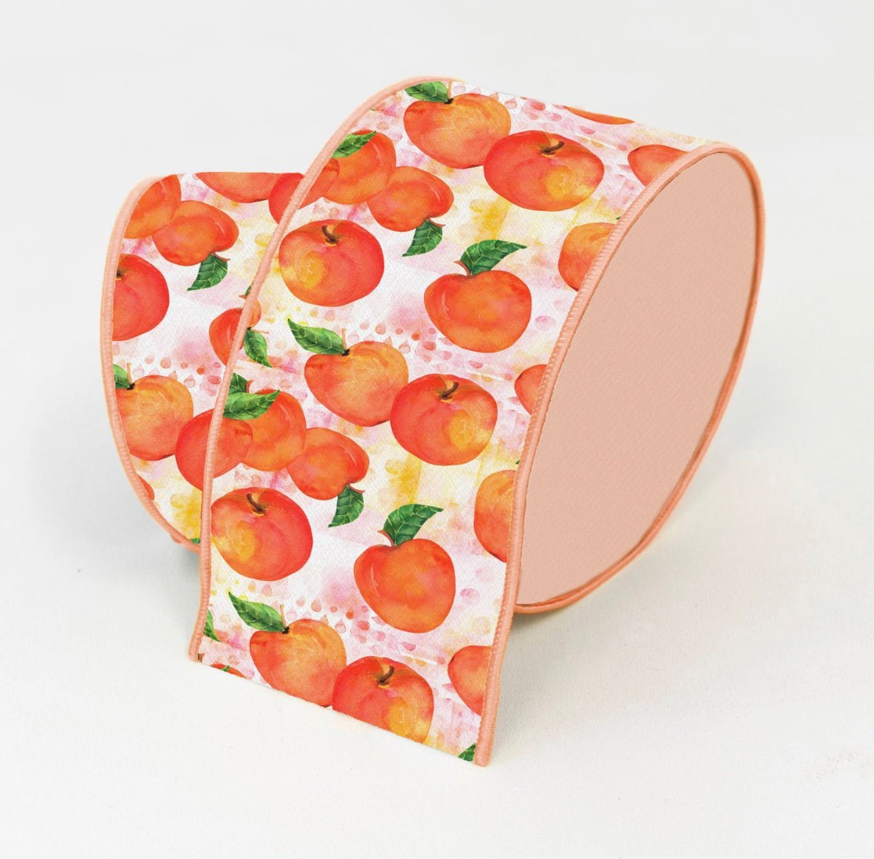 Peaches 4” farrisilk wired ribbon - Greenery MarketRibbons & TrimRk234-52