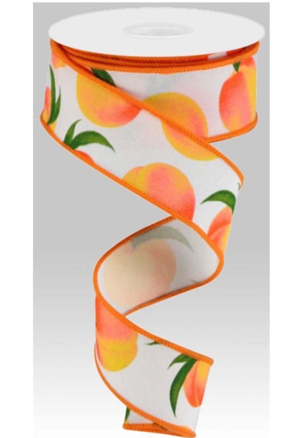 Peaches wired ribbon, 1.5” - Greenery Marketwired ribbonRgc122327
