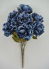 Peony bush - dark blue - Greenery MarketArtificial Flora53843-DK BL