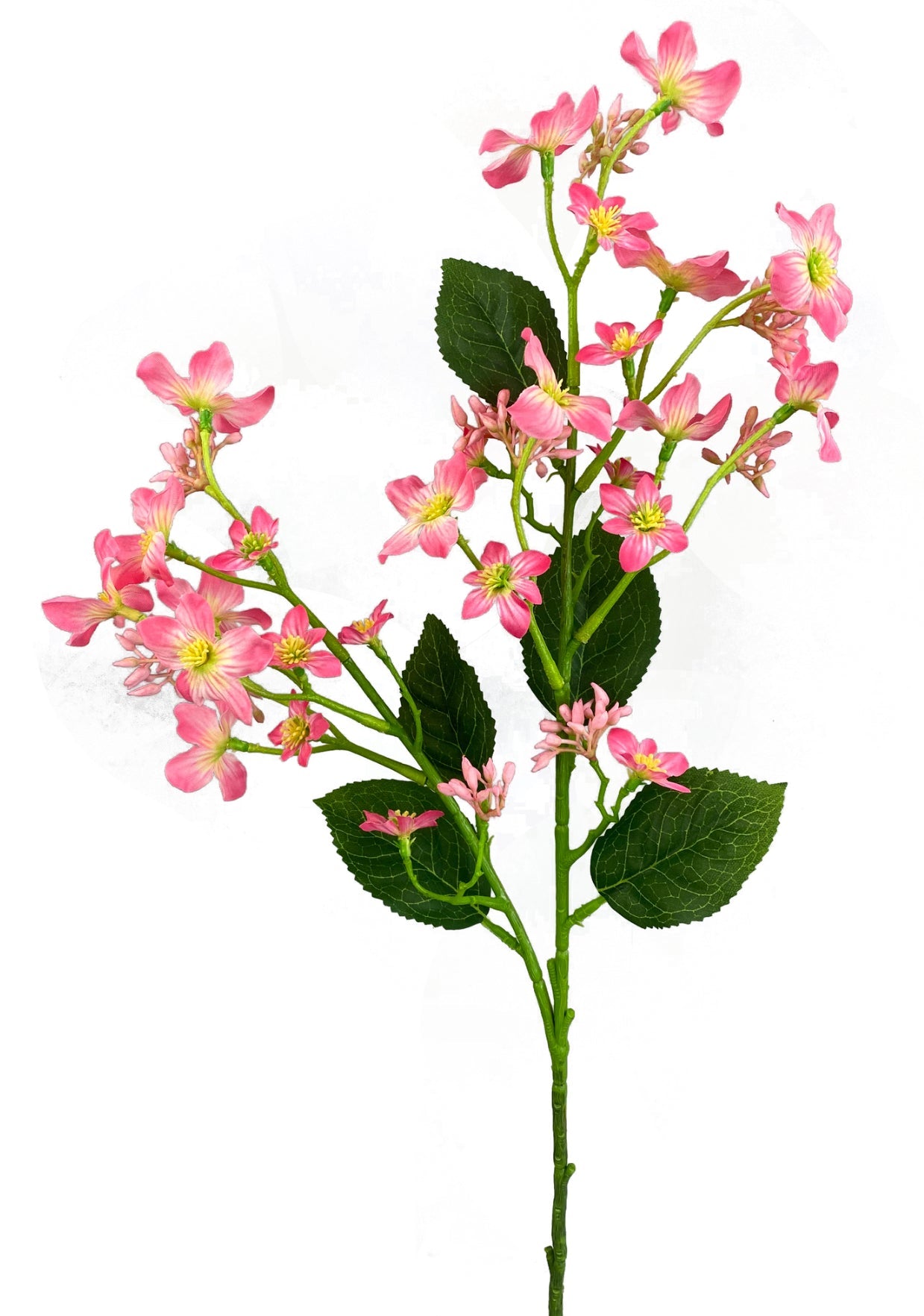Pink blossom flower spray - Greenery Marketartificial flowers63376BL