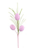 Pink, gingham plaid egg pick - Greenery MarketPicks63002pk