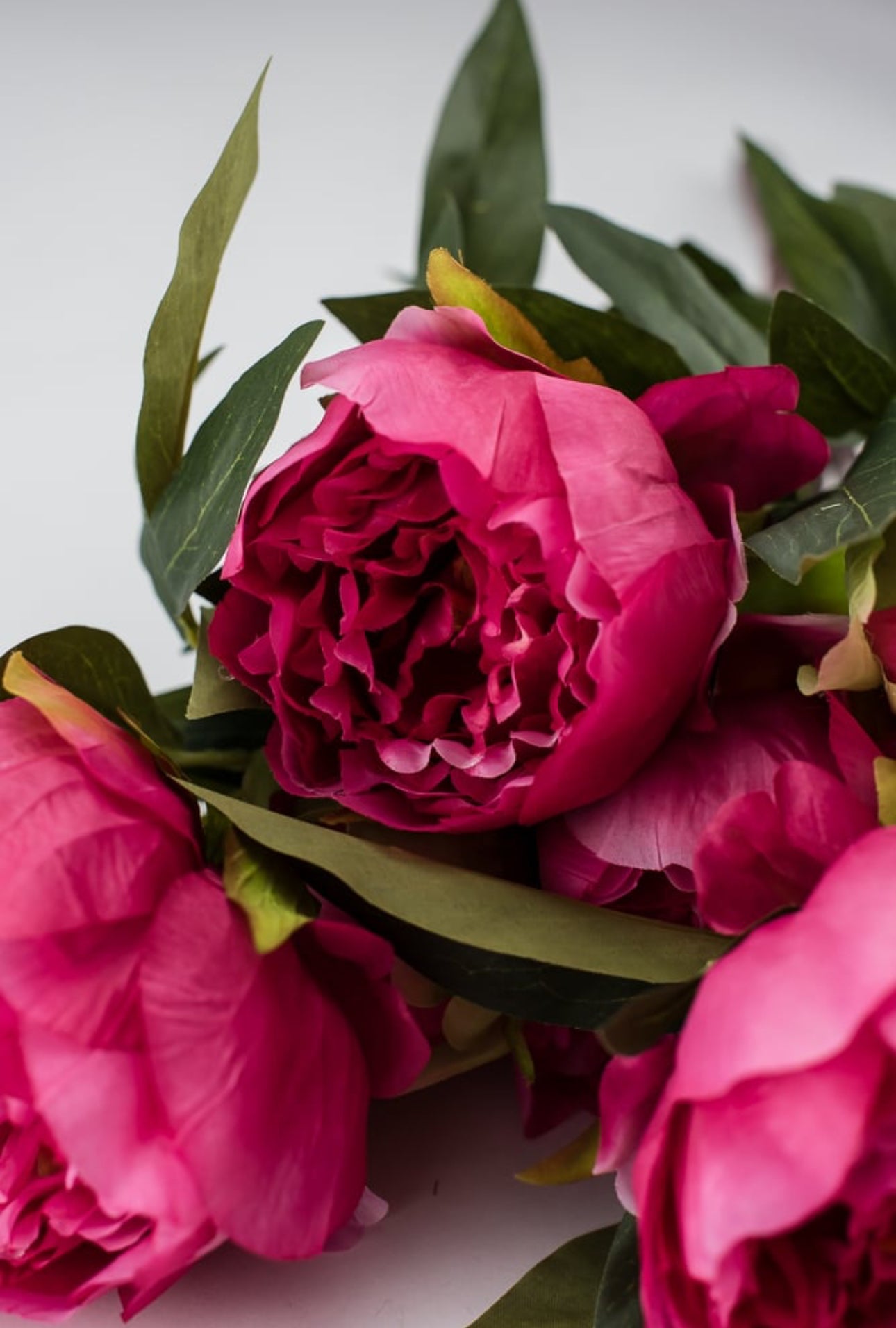 Pink Peony artificial flower bush - Greenery Marketartificial flowers25788