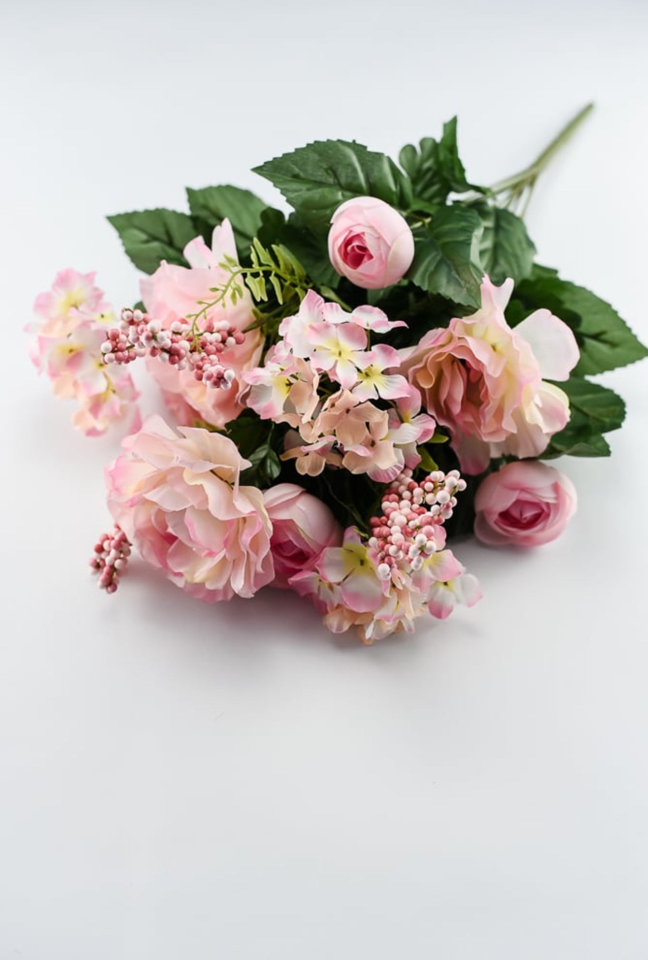 Pink Poppy hydrangea mixed bush - Greenery Market25859