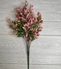 Pink tip mini leaf greenery bush - Greenery MarketArtificial Flora57546