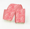 Pink watercolors 2.5” farrisilk wired ribbon - Greenery MarketRibbons & TrimRK170-14