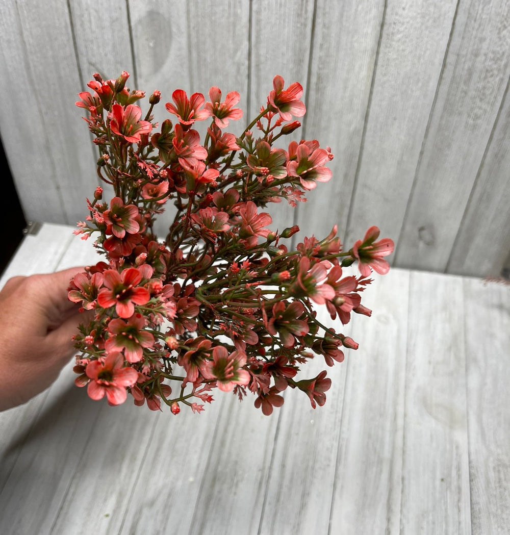 Pink wax flower filler bush - Greenery Marketartificial flowers13539PK