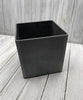 Plastic, square, faux concrete, container for floral designs - Greenery MarketVases147847