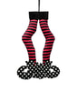 Plush Witch legs black and hot pink - Greenery MarketSeasonal & Holiday Decorations56549BTBK