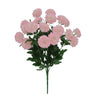 PomPom zinnia bush - pink - Greenery Marketartificial flowers82367-PK