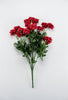 PomPom zinnia flower bush - red - Greenery Marketartificial flowers82367-RD