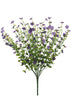 Purple filler flower and greenery bush - Greenery Marketartificial flowers83416-PU
