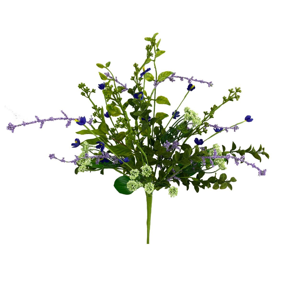 Purple flower and greenery bush - Greenery Marketartificial flowers63046BU21