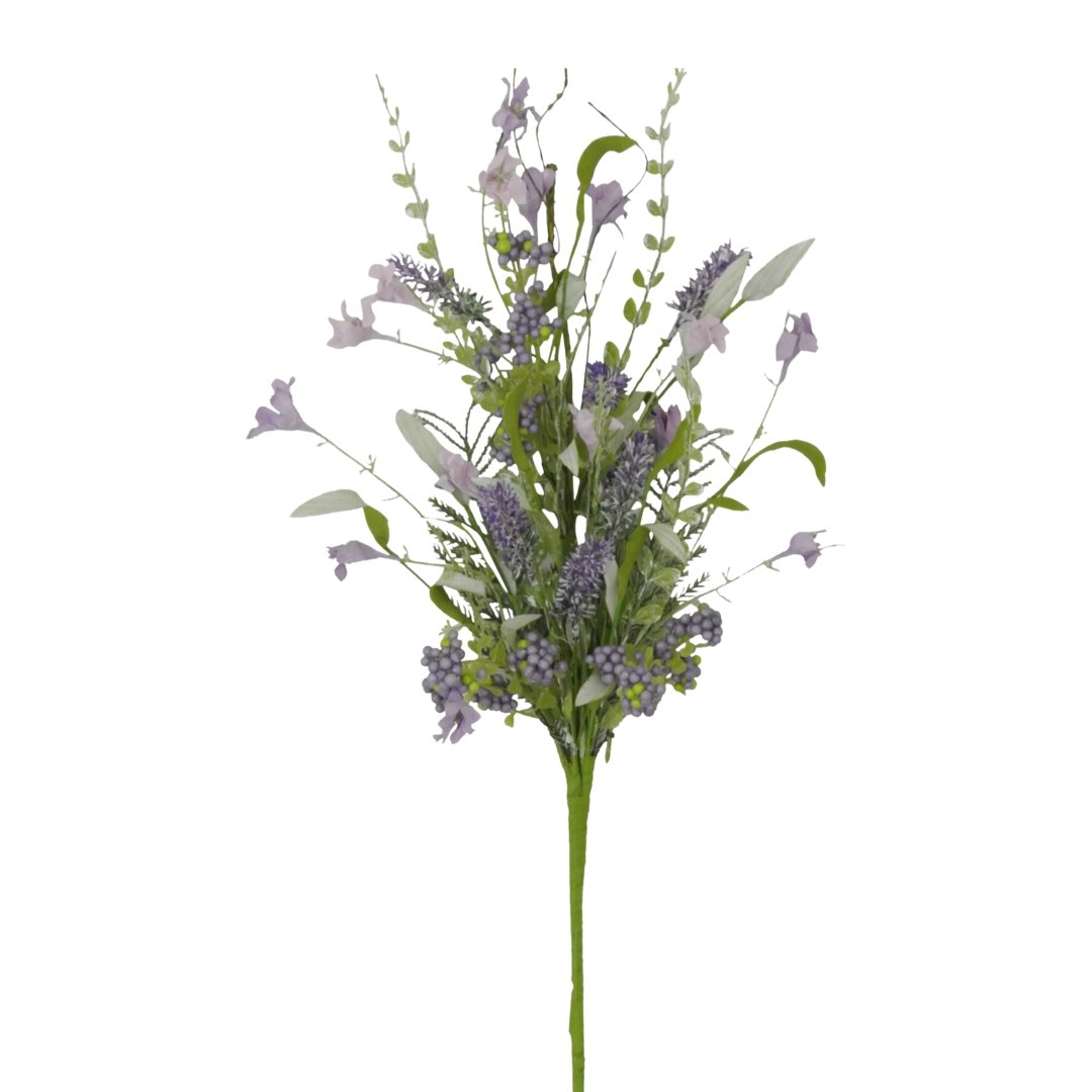 Purple - Lavender berry spray 60919 - Greenery Market Artificial Flora