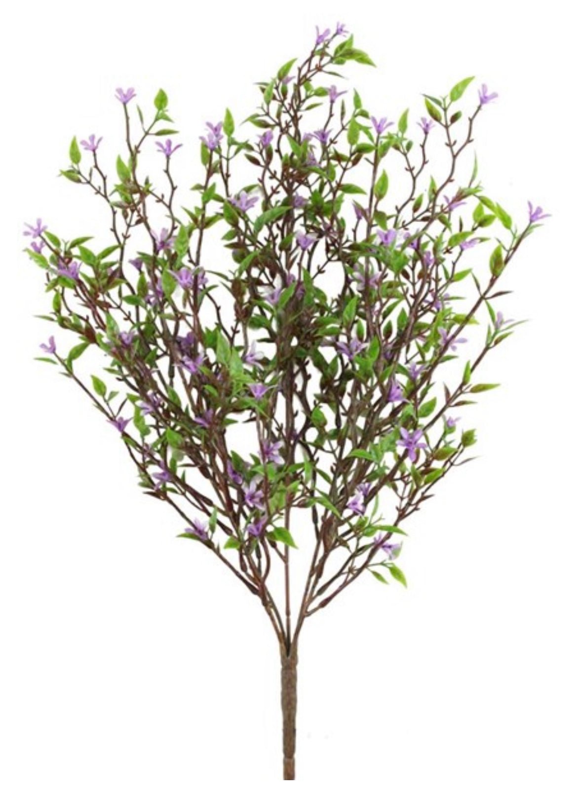 Purple mini star flower bush - Greenery MarketArtificial FloraFN163723