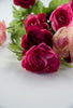 Ranunculus bush, light pink and beauty pink petite flowers, - Greenery Marketartificial flowers54662-BTYPK