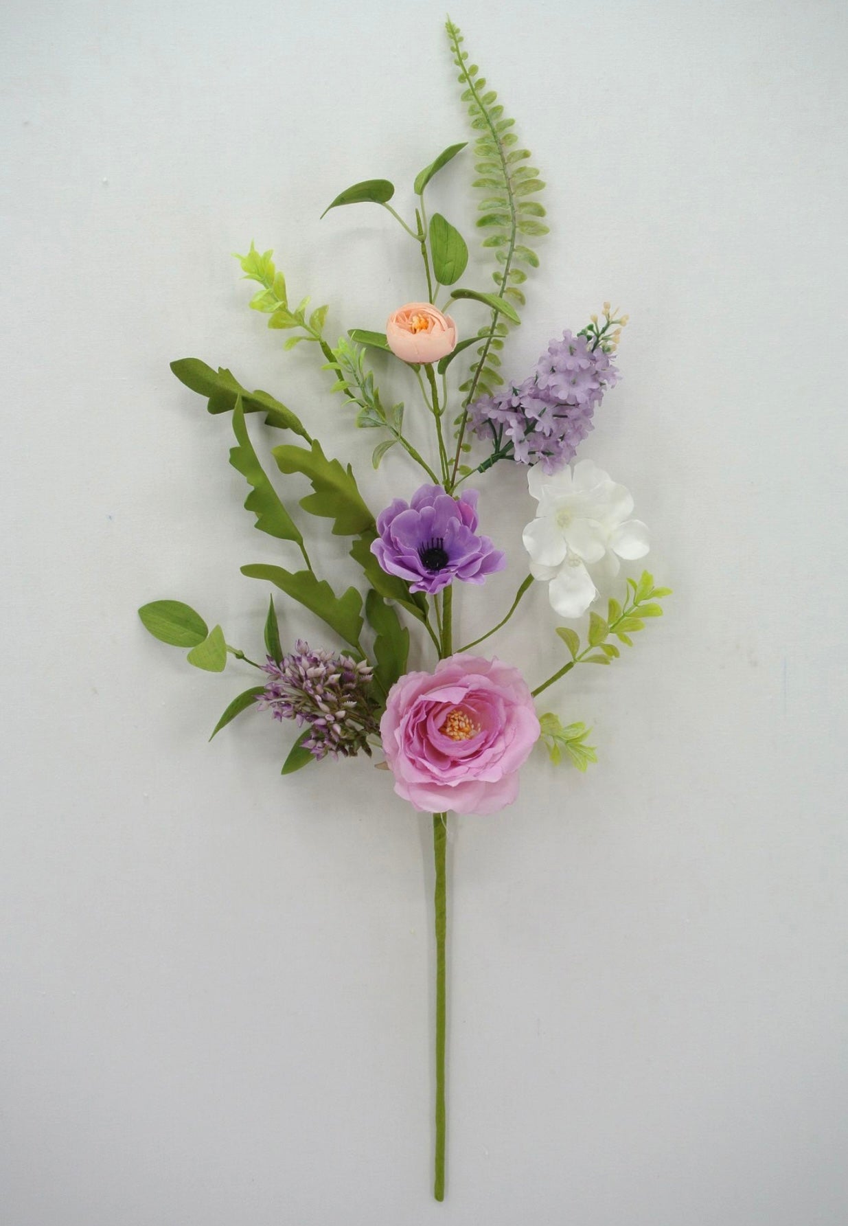 Ranunculus lilac spray - lavender, pink - Greenery MarketArtificial Flora64105