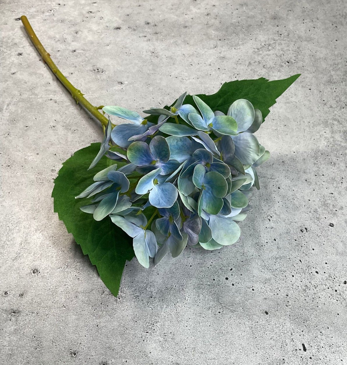 Real touch, Hydrangea stem - turquoise - Greenery Market27601