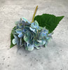 Real touch, Hydrangea stem - turquoise - Greenery Market27601