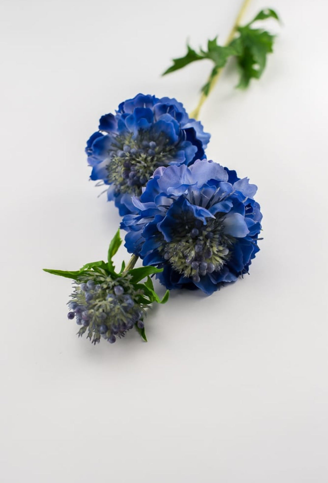 Real touch, Mini scabiosa spray - blue - Greenery Market6145-B