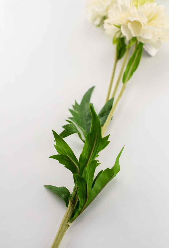 Real touch, Mini scabiosa spray - white - Greenery Market6145-W