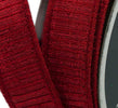 Red 1” pleated metallic farrisilk wired ribbon - Greenery MarketRibbons & TrimRK437-02