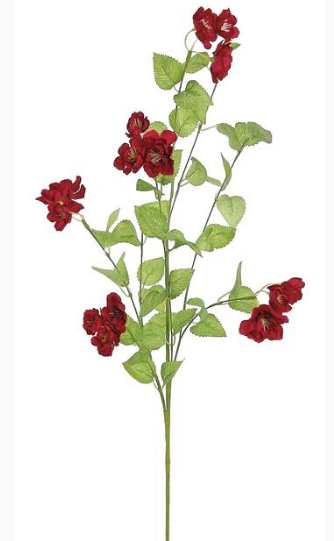Red blossom flowers spray - Greenery Marketartificial flowers4757-R