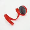 red fuzzy 1” farrisilk wired ribbon - Greenery MarketRibbons & TrimRS043-02