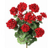 Red Geranium, Artificial large geraniums bush - Greenery Marketartificial flowersMTF21532 RED
