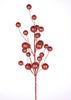 Red glittered ball spray - Greenery MarketSeasonal & Holiday Decorations173630