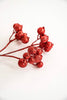 Red glittered berries pick - Greenery MarketArtificial FloraXg266 R