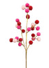 Red, gold, and pink pompom ball spray - Greenery MarketSeasonal & Holiday Decorations85734RDPKGD